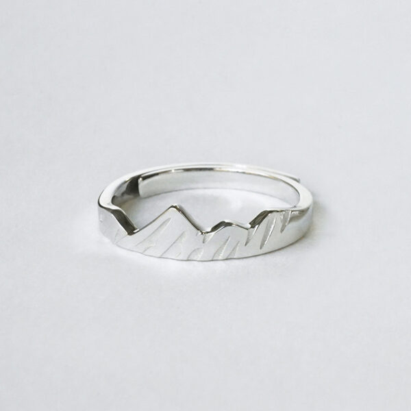 Shanchuan Galaxy 925 Sterling Silver Couple Ring Niche - Image 5
