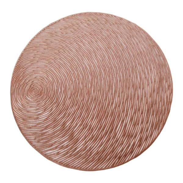 Stylish Round Dining Table Kitchen Hollow Pvc Heat Proof Mat - Image 3