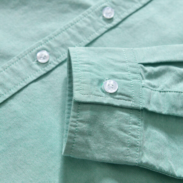 Men's Casual Minimalist Long Sleeve Shirt - Image 4