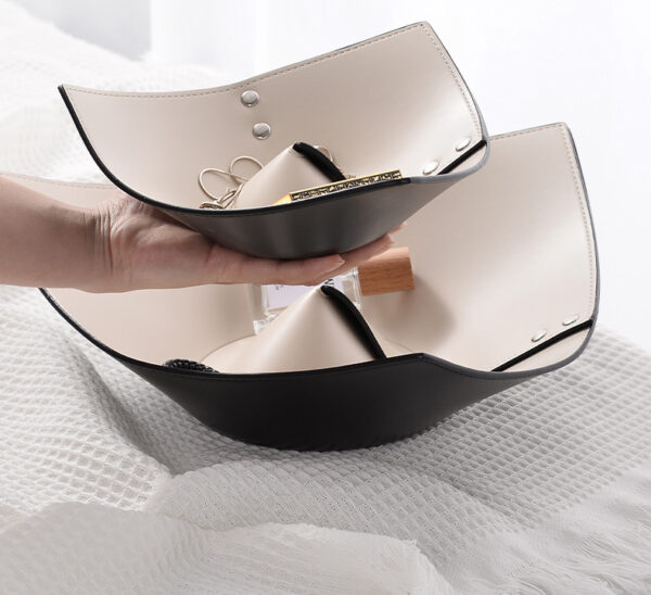 Leather Hallway Desktop Dining Tray - Image 9