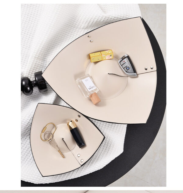 Leather Hallway Desktop Dining Tray - Image 5