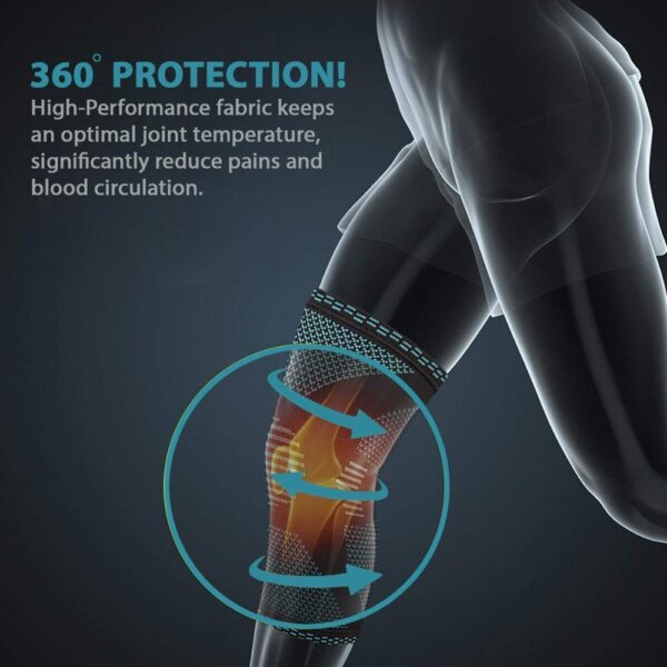 Sports Knee Pads Knitted Sports Knee Pads - Image 9