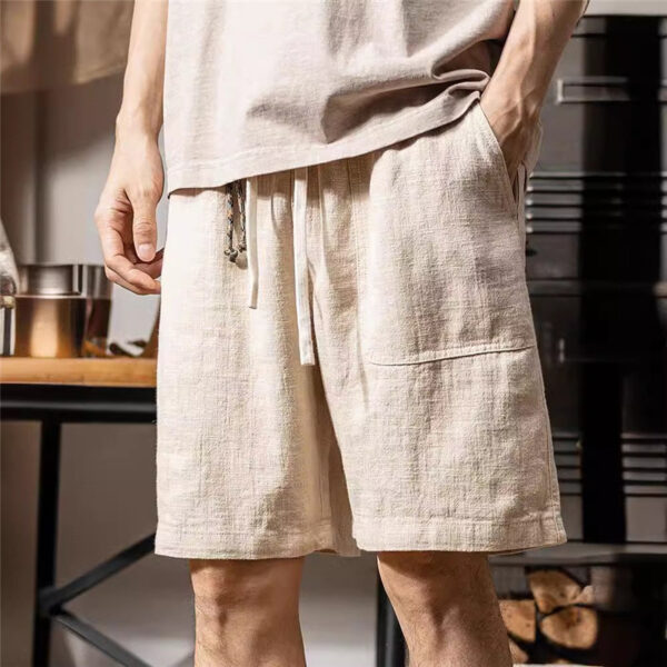 Summer Moisture Absorption Breathable And Loose Casual Men's Pants - Image 5