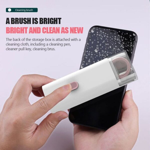 Multifunctional Bluetooth-compatible Headset Cleaning Pen Set Keyboard Cleaner Cleaning Tools Cleaner Keycap Puller Kit - Image 7