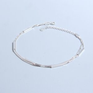 925 Sterling Silver Stick Bracelet