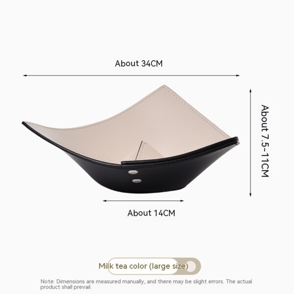Leather Hallway Desktop Dining Tray - Image 6