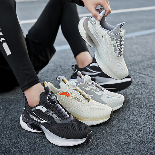 Rotating Button Running Youth Student Leisure Sports Shoes - Image 3