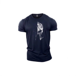 Europe And America Cross Border Helmet Series Men's Fashion Cotton Printed T-shirt