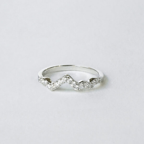 Shanchuan Galaxy 925 Sterling Silver Couple Ring Niche - Image 2