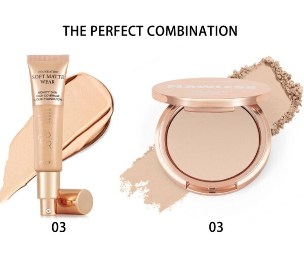 PHOFAY Matte Setting Pressed Powder - Image 5