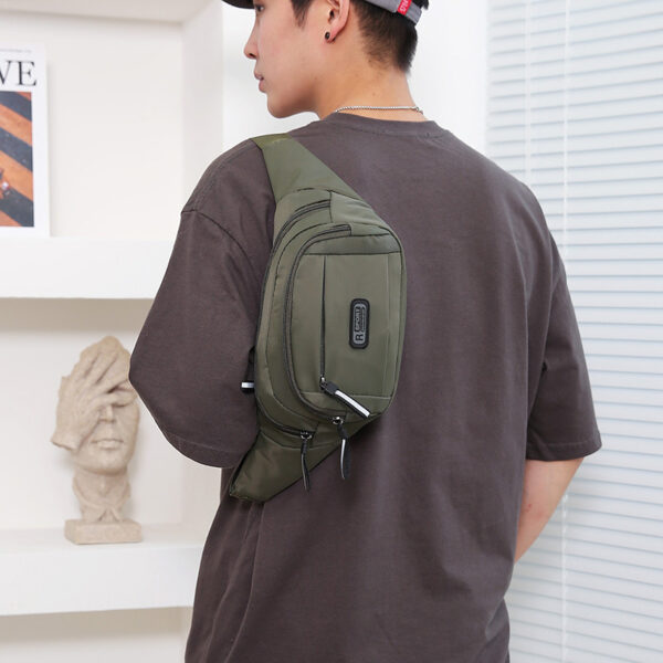 Men's Multifunctional Waist Bag Wear-resistant Waterproof Crossbody Bags - Image 8
