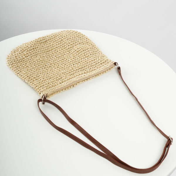 Niche Design Vacation Straw Tote Bag - Image 5