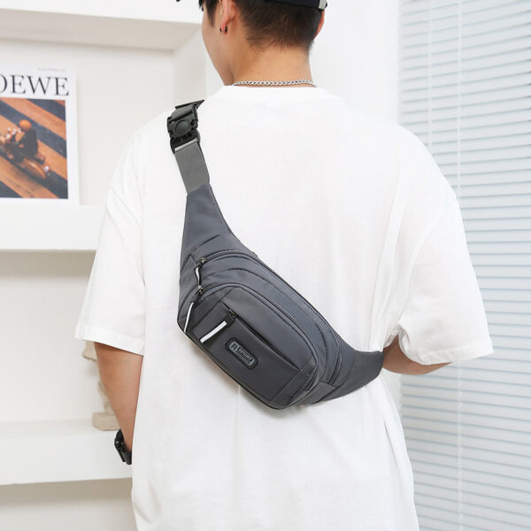 Men's Multifunctional Waist Bag Wear-resistant Waterproof Crossbody Bags - Image 7