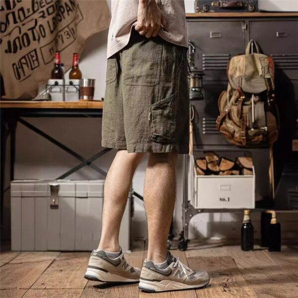 Summer Moisture Absorption Breathable And Loose Casual Men's Pants - Image 3