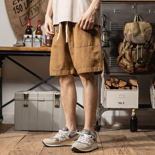Summer Moisture Absorption Breathable And Loose Casual Men's Pants - Image 2