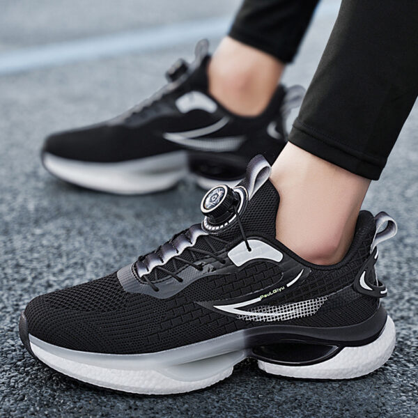 Rotating Button Running Youth Student Leisure Sports Shoes - Image 2