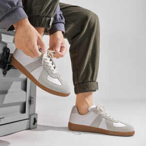 Soft Bottom White Shoes Retro Sports Casual